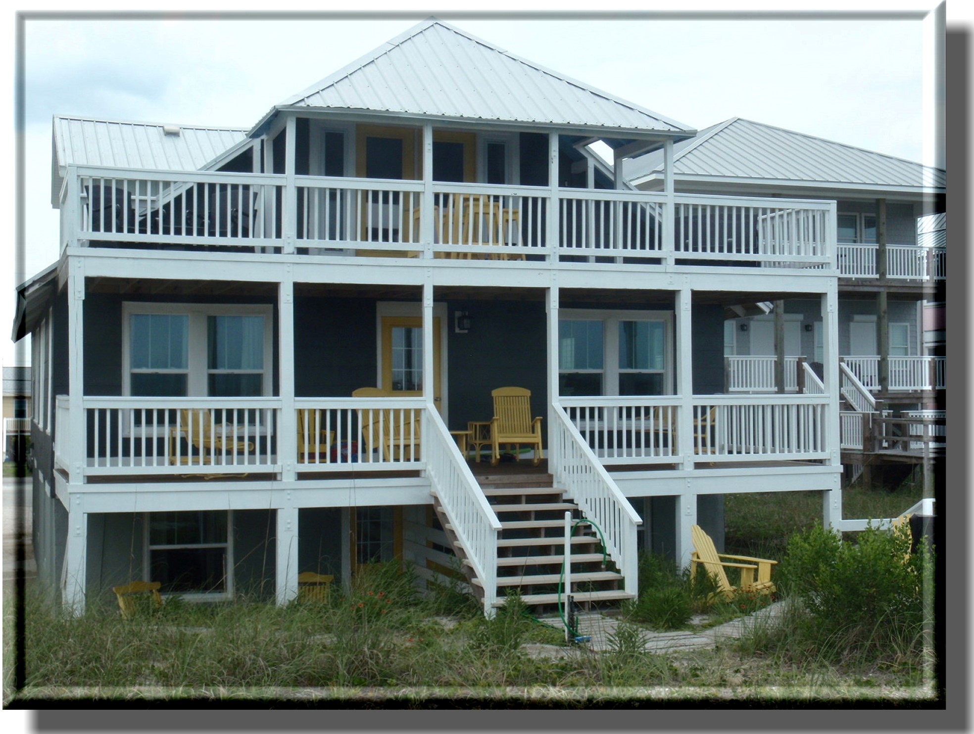 Carolina Beach back decks